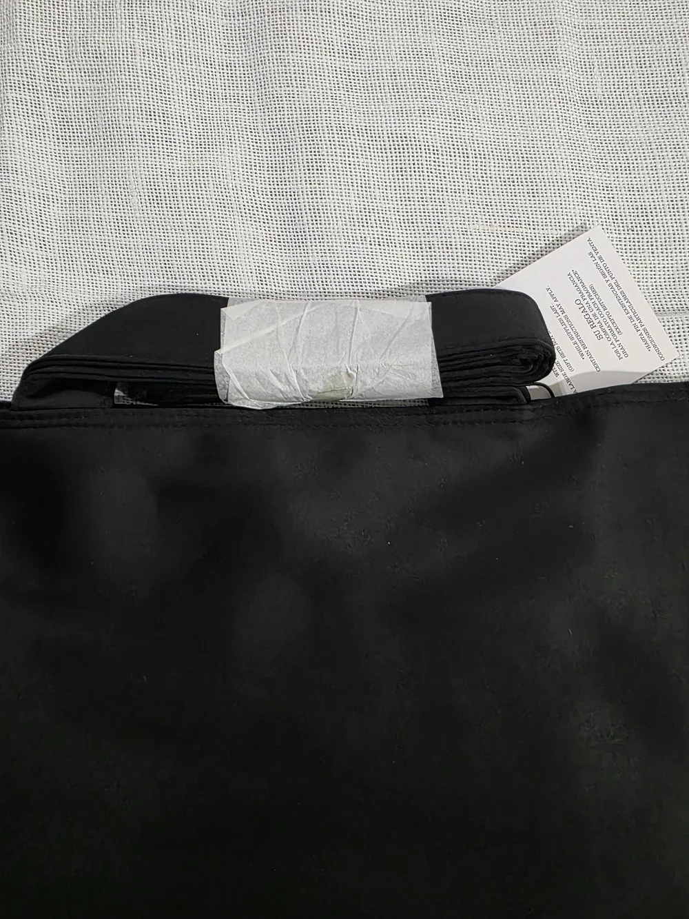 NWT Coach Fragrance Tote Bag Black Shopper Glitter Sides Large